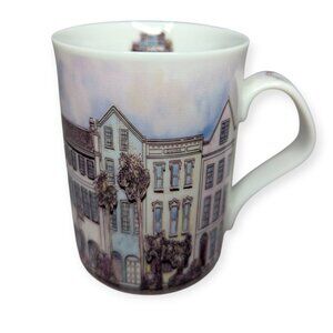 Vintage Charleston Rainbow Row Patsy Gullet by Inhesion Porcelain Mug
